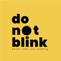 do not blink logo 800x800
